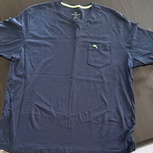 Tommy Bahama Deep Blue Tee with Pocket